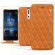 Capa em pele Nokia 8 - Mandarine vintage - Couture