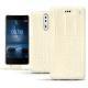 Housse cuir Nokia 8 - Crocodile milk