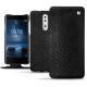 Housse cuir Nokia 8 - Serpent nero