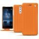 Capa em pele Nokia 8 - Abaca arancio