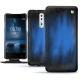 硬质真皮保护套 Nokia 8 - Bleu Patine