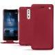 Housse cuir Nokia 8 - Rouge passion