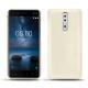 Lederschutzhülle Nokia 8 - Blanc (  Nappa - White ) 