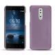 Lederschutzhülle Nokia 8 - Lilas ( Nappa - Pantone 2645U ) 