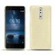 Capa em pele Nokia 8 - Ivoire ( Sleek P C12 - White ) 