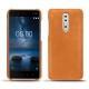 Funda de piel Nokia 8 - Mandarine vintage ( Pantone 165C ) 