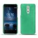 Capa em pele Nokia 8 - Menthe vintage ( Pantone 562C ) 