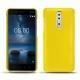Funda de piel Nokia 8 - Jaune fluo
