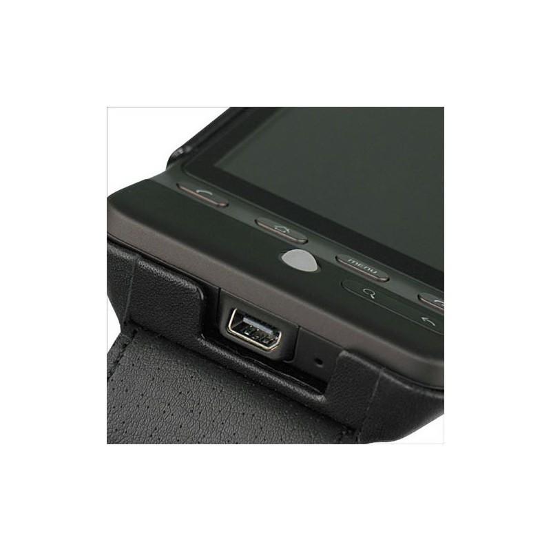 Capa em pele HTC Hero 