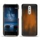 Funda de piel Nokia 8 - Marron Patine