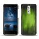 Coque cuir Nokia 8 - Vert Patine