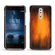 Custodia in pelle Nokia 8 - Fauve Patine