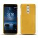 Lederschutzhülle Nokia 8 - Jaune soulèu