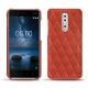 Nokia 8 leather cover - Arange clouquié - Couture