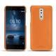 Funda de piel Nokia 8 - Orange PU
