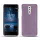 Lederschutzhülle Nokia 8 - Lilas PU