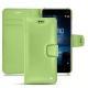 가죽 커버 Nokia 8 - Vert olive ( Nappa - Pantone 578U ) 