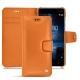 Custodia in pelle Nokia 8 - Orange ( Nappa - Pantone 1495U ) 
