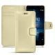 Funda de piel Nokia 8 - Beige ( Nappa - Pantone 7502C ) 