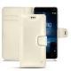 Capa em pele Nokia 8 - Blanc (  Nappa - White ) 