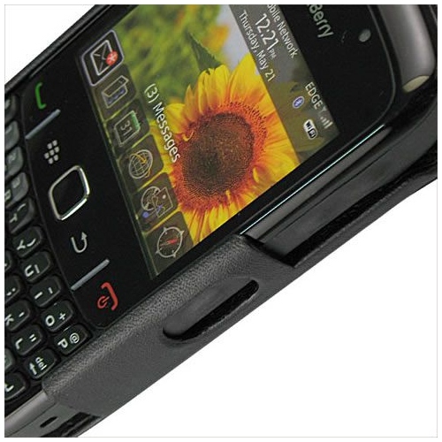                                                         Funda de piel BlackBerry Curve 8520 - 8530 - 9300 
                                                      