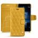 Funda de piel Nokia 8 - Jaune soulèu - Couture