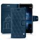 Custodia in pelle Nokia 8 - Blu mediterran - Couture