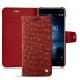 Housse cuir Nokia 8 - Autruche ciliegia