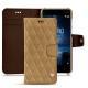 Housse cuir Nokia 8 - Sable vintage - Couture