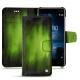 Custodia in pelle Nokia 8 - Vert Patine