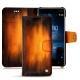 Funda de piel Nokia 8 - Fauve Patine