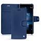 Capa em pele Nokia 8 - Bleu frisson