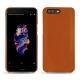 Capa em pele OnePlus 5 - Orange vibrant