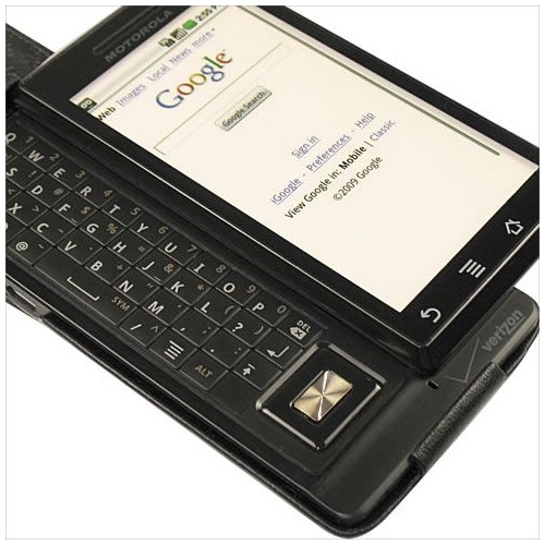                                                         Custodia in pelle Motorola Droid - Milestone 
                                                      