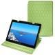 レザーケース Huawei MediaPad M3 Lite 10 - Vert olive - Couture ( Nappa - Pantone 578U ) 
