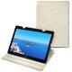 Huawei MediaPad M3 Lite 10 leather case - Blanc escumo - Couture