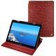 Custodia in pelle Huawei MediaPad M3 Lite 10 - Autruche ciliegia