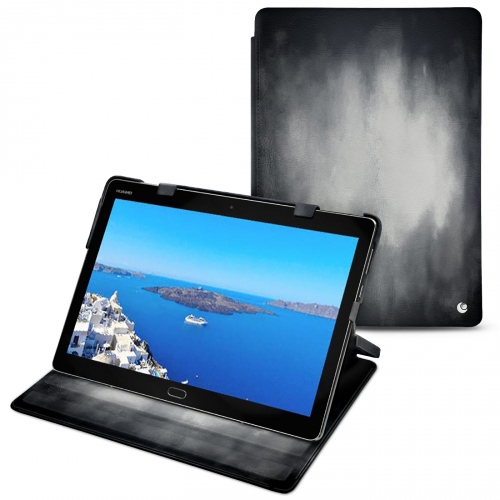 Capa em pele Huawei MediaPad M3 Lite 10Gris Patine