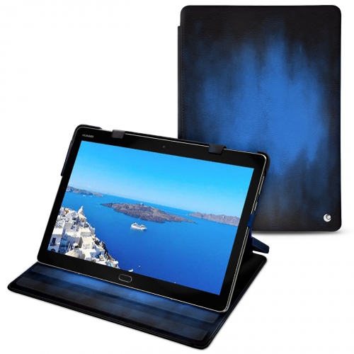 Capa em pele Huawei MediaPad M3 Lite 10Bleu Patine