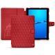 Custodia in pelle Huawei MediaPad M3 Lite 10 - Rouge troupelenc - Couture