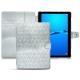 Capa em pele Huawei MediaPad M3 Lite 10 - Platinium - Couture
