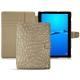 Custodia in pelle Huawei MediaPad M3 Lite 10 - Autruche desert