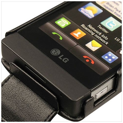                                                         硬质真皮保护套 LG GD880 Mini 
                                                      