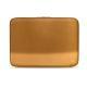 Leather sleeve for 11' laptop - Griffe 2 - Or Maïa ( Pantone 871C ) 