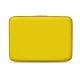 ノートPC、11インチ用レザーケース - Griffe 2 - Jaune fluo