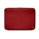 ノートPC、11インチ用レザーケース - Griffe 2 - Rouge - Couture ( Nappa - Pantone 199C ) 