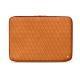 Capa em pele para computador portátil 11' - Griffe 2 - Mandarine vintage - Couture