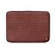 Leather sleeve for 11' laptop - Griffe 2 - Passion vintage - Couture