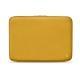 Leather sleeve for 11' laptop - Griffe 2 - Jaune soulèu