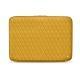 Capa em pele para computador portátil 11' - Griffe 2 - Jaune soulèu - Couture
